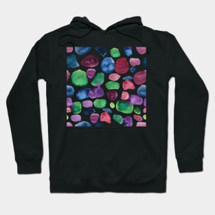 Abstract Watercolor Pattern Hoodie